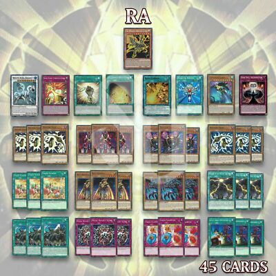 Marik's RAGE of RA DECK 45 | Guardian Slime Winged Dragon Makyur **HOT** + Bonus-image