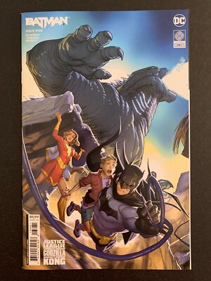 BATMAN #138 *NM OR BETTER!* (DC, 2023)  GODZILLA VS KONG VARIANT!  ZDARSKY!-image