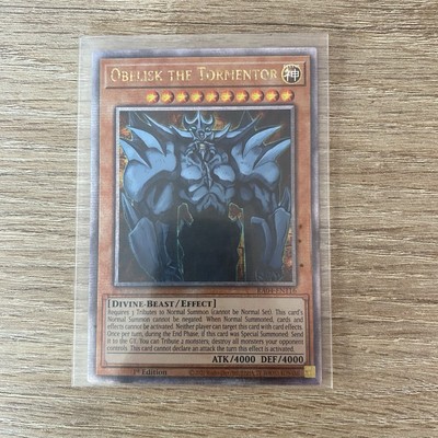 Yu-gi-oh! Obelisk The Tormentor RA04 Quarter Century Stampede EN-116-image