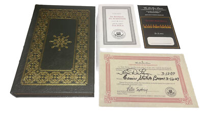 EASTON PRESS SIGNED FIRST EDITION / No Retreat, No Surrender / Tom Delay NEW!-image