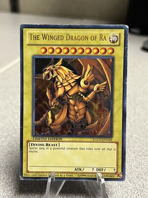 YGO The Winged Dragon of Ra #YGLD-ENG03 Ultra Rare-image