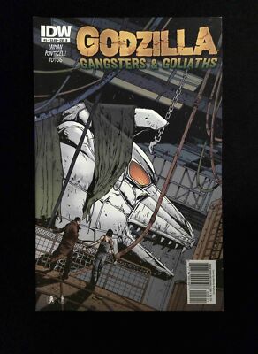 Godzilla Gangsters And Goliaths #5B  IDW Comics 2011 NM  PONTICELLI VARIANT-image