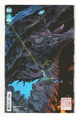 JUSTICE LEAGUE VS GODZILLA VS KONG #6 DANIEL JOHNSON 1:25 VARIANT NM 2024-image