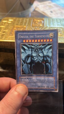 Vintage high rarity yugioh cards obelisk jump promo 004-image