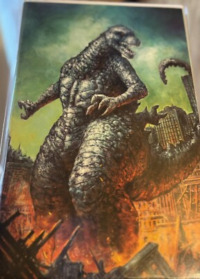 Godzilla 70th Anniversary #1 Johnny Desjardins SDCC Virgin Variant LE 500-image