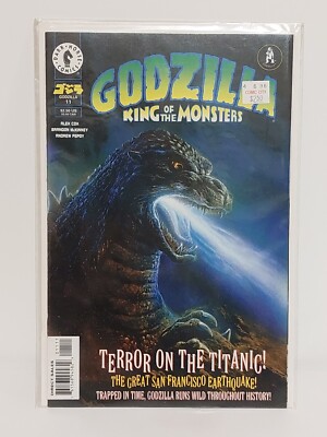 Vintage Godzilla KotM Dark Horse Comics Terror On The Titanic Issue #11-image