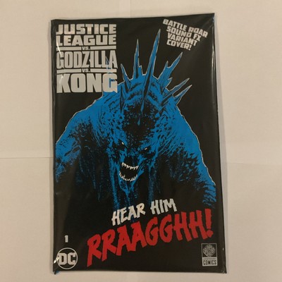 Justice League Vs Godzilla Vs Kong #1 - Roar Sound FX Cover - DC- 2024-image
