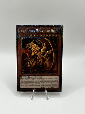 The Winged Dragon of Ra (Platinum Secret Rare) RA04-EN118 Quarter Century-image