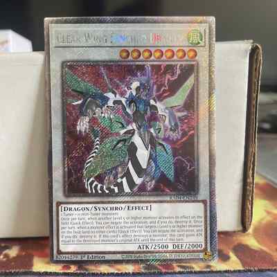 1ST EDITION CLEAR WING SYNCHRO DRAGON 2020 RA04-EN249 YUGIOH CARD (NM)-image
