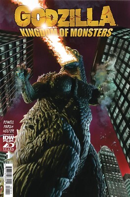 GODZILLA 70TH ANNIV FOIL KINGDOM OF MONSTERS #1 IDW 02/19/2025-image