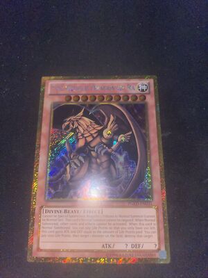 Yu-Gi-Oh - The Winged Dragon of Ra - PGLD-EN031 - Gold Secret rare - Unlimited-image