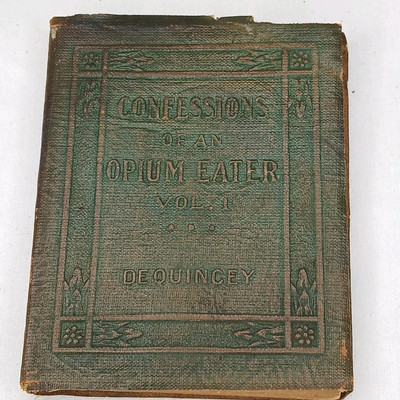 Little Leather Library Book CONFESSIONS OF AN OPIUM EATER VOL 2 Redcroft Edition-image