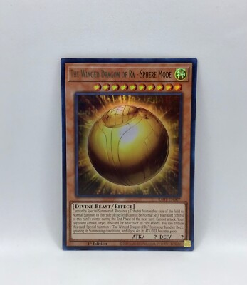 The Winged Dragon Of Ra - Sphere Mode RA01-EN007, Ultra Rare, 1st Edition, NM-image