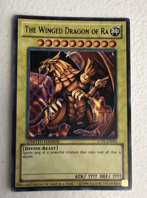 Yugioh! The Winged Dragon of Ra LC01-EN003 Ultra Rare Limited Edition NM-image