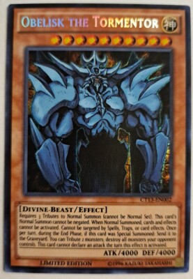 OBELISK THE TORMENTOR (CT13-EN002) SECRET LIMITED-image