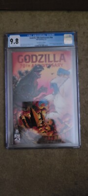 Godzilla 70th Anniversary Abominable Toys Variant CGC 9.8-image
