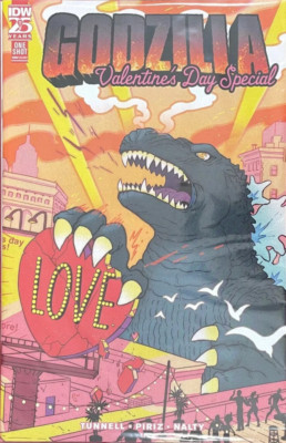 *GODZILLA VALENTINE'S DAY SPECIAL #1 VARIANT*IDW EXCLUSIVE*2024*NM*TNC*-image