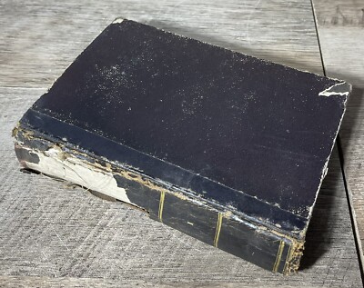 1852 French The Life And Opinions Of Tristram Shandy Antique Book -image