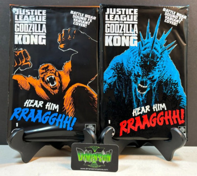 JUSTICE LEAGUE VS GODZILLA VS KONG #1 DUCE ROAR SOUND GODZILLA MINUS ONE-image