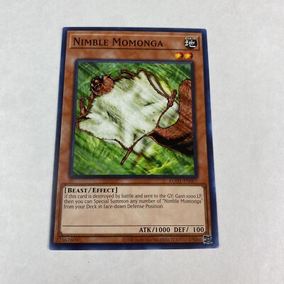 Yugioh Nimble Momonga Ego1–en007 Egyptian God Deck Obelisk The Tormentor Common-image