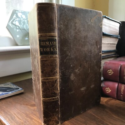 1839 The Poetical Works of Mrs. Felicia Hemans; Complete in One Volume-image