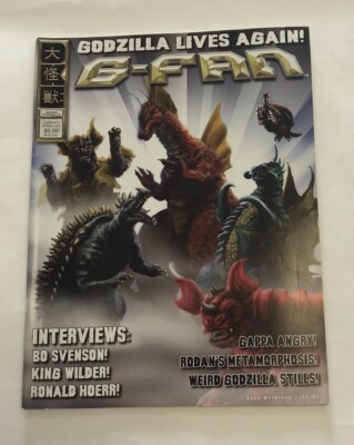 G-FAN Magazine #79 - GODZILLA LIVES AGAIN! - Gappa Angry - Rodan - SPRING 2007-image
