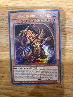 The Winged Dragon of RA Limited Edition  Yugioh Card LDK2-ENS03-image