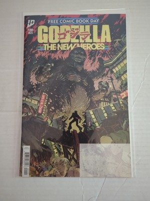 Godzilla 2025 FCBD Near Mint! Mylar Bag + Board We Combine Shipping !!-image