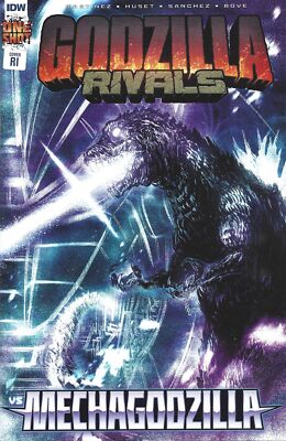 Godzilla Rivals vs Mechagodzilla #1 1:10 Rad Variant IDW 2023-image