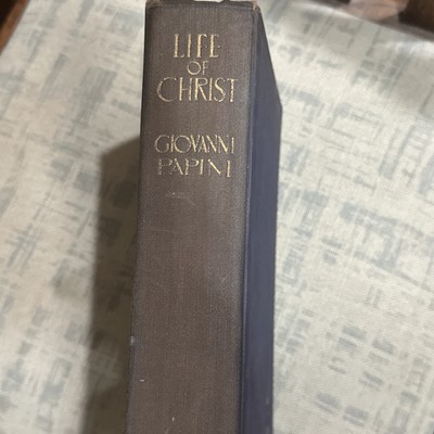 Life of Christ 1923 by Papini, Giovanni-image