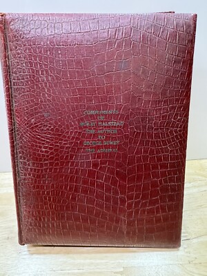 Life Achievements of Admiral Dewey, 1899 1st Book Hal stead Gift To Dewey HC-image