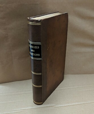 EULOGIES AND ORATIONS ON THE LIFE AND DEATH OF WASHINGTON 1800 1st Ed-image