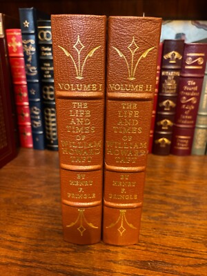 The Life and Times of William Howard Taft.  2 Vol Easton 1986 Leather w Notes-image