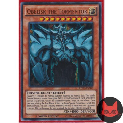 Yugioh Obelisk the Tormentor LDK2-ENS02 Ultra Rare NM-image