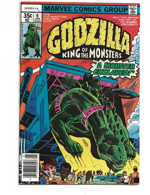 Godzilla #6 (1978) Marvel Comics High Grade NM- 9.2-image