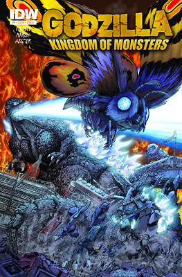 Godzilla Kingdom Of Monsters #4 Variant Cover B 2011, IDW NM--image