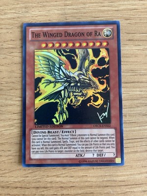 The Winged Dragon Of Ra ORCS-ENSE2 Super Rare Limited Edition-image