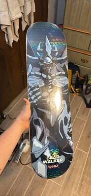Bear Walker x Yu-Gi-Oh Obelisk The Tormentor holographic Holo Skateboard 34/250-image