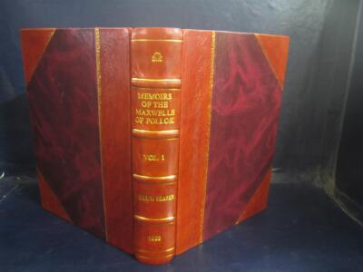 Memoirs Of The Maxwells Of Pollok Volume 1 1863 By William Fraser [Leather Bound-image