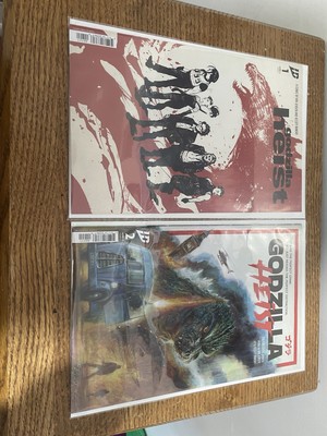 Godzilla Heist #1 B Cover, #2 A Cover-image