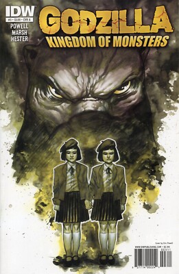 IDW Comics Book Godzilla #3 Cover A Kingdom of Monsters 2011 Grade NM 9.4-image