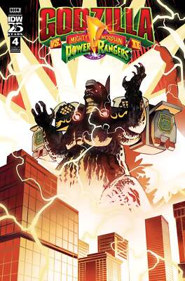 Godzilla Vs. The Mighty Morphin Power Rangers Ii #4 A Rivas (07/24/2024) Idw-image