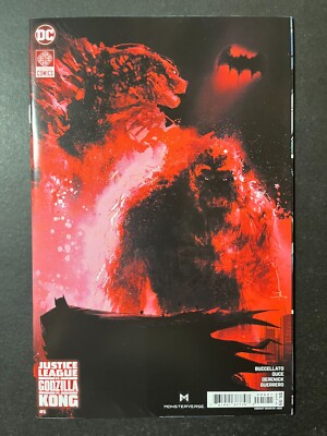 JUSTICE LEAGUE VS GODZILLA VS KONG #5 *NM OR BETTER!* (DC, 2024)  JOCK VARIANT!-image