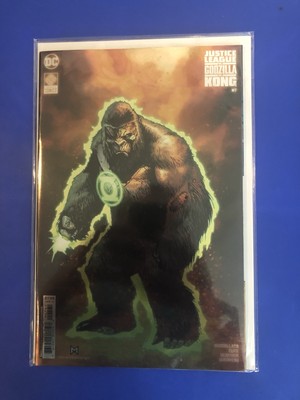 JUSTICE LEAGUE VS GODZILLA VS KONG 7 1ST PRINT GREEN LANTERN COVER COMIC 2023 NM-image