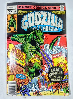 GODZILLA - King Of The Monsters #9 Marvel Comics 1978-image