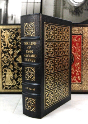 LIFE OF JOHN MAYNARD KEYNES Harrod - Easton Press GREAT LIVES --image