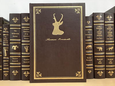 Ranch Life and the Hunting Trail by Theodore Roosevelt -illus. Remington-leather-image