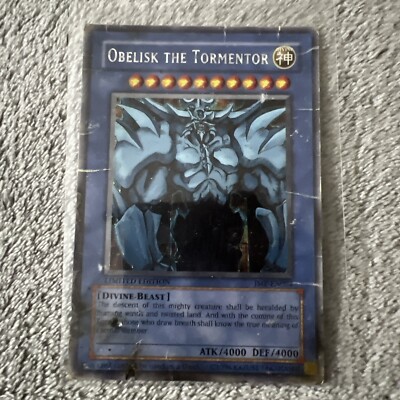 Yu-Gi-Oh! TCG Obelisk the Tormentor (EN004) Shonen Jump Promo JMP-EN004 Limited-image