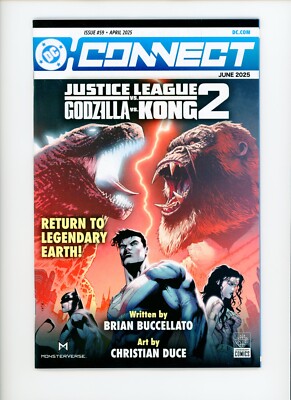 DC Connect Justice League vs. Godzilla vs. Kong #59 DC Comics April 2025-image