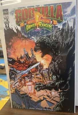 Godzilla vs. the Mighty Morphin Power Rangers II (2024 IDW) #1RI 1:10 Variant-image